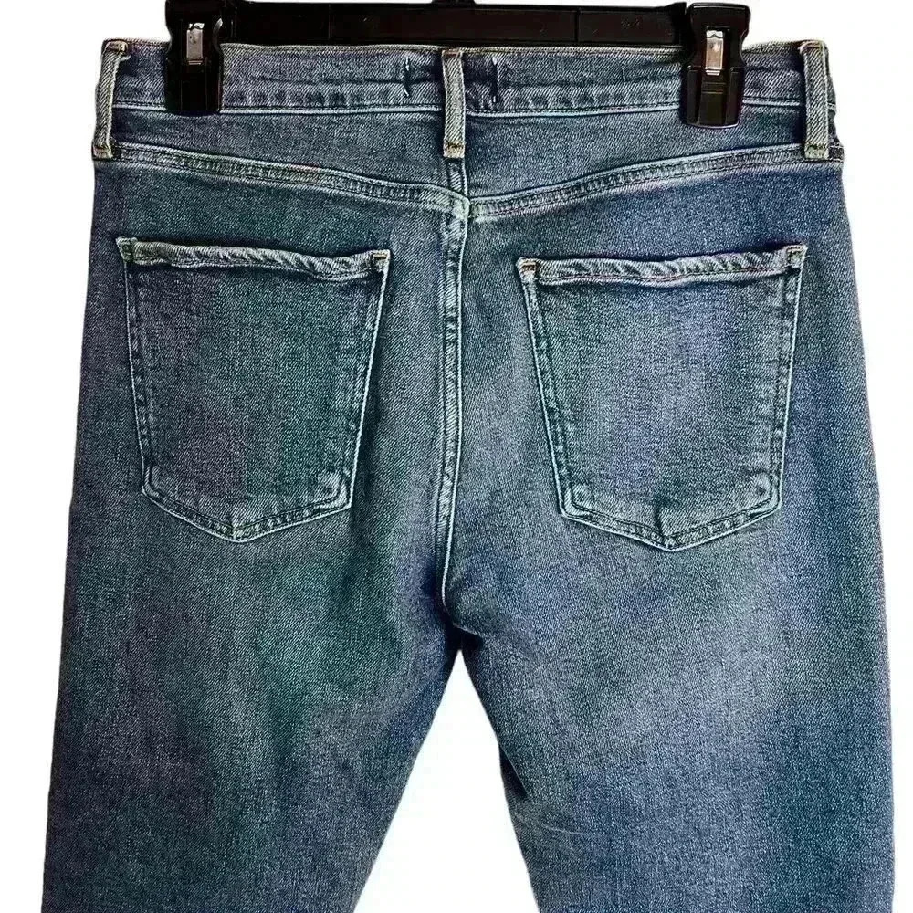 Agolde Sophie Ankle Mid Rise Skinny Jeans Size 28 - Picture 6 of 9